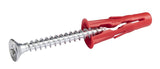 Rawlplug R-S0-UNO1/4+7-2 Drywall Anchor, 28 mm L, Nylon, 20 to 160 lb, Pack of 6