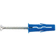 Rawlplug Rawl Uno Series R-S0-UNO3/16+6-2 Multi-Purpose Anchor, 13 mm Thread, 1 in L, Polypropylene