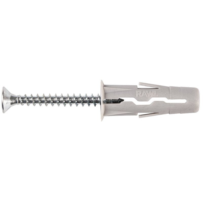 Rawlplug Rawl Uno Series R-S0-UNO3/8+10-1 Multi-Purpose Anchor, 16 mm Thread, 1 in L, Polypropylene, Pack of 5