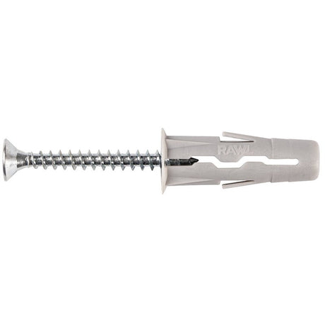 Rawlplug Rawl Uno Series R-S0-UNO3/8+10-1 Multi-Purpose Anchor, 16 mm Thread, 1 in L, Polypropylene, Pack of 5
