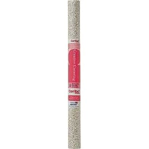 Con-Tact 09F-C9J73-12 Contact Paper, 9 ft L, 18 in W, Vinyl, Beige Granite