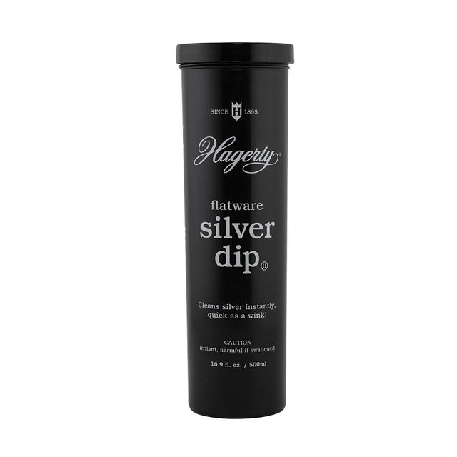 Hagerty 17245 Flatware Silver Dip, 16.9 oz, Plastic, Black