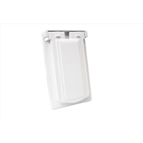 Sigma Engineered Solutions Rectangle Die-Cast Metal 1 gang 4.57 in. H X 2.83 in. W Vertical GFCI Cov