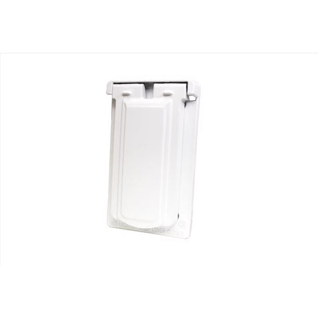 Sigma Engineered Solutions Rectangle Die-Cast Metal 1 gang 4.57 in. H X 2.83 in. W Vertical GFCI Cov