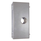 Sigma Engineered Solutions New Work 18.3 cu in Rectangle Die-Cast Metal 1 gang Weatherproof Box Gray