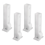 Prime-Line G 3004 Roller Assembly, 1/4 in W, 1-1/2 in L, Nylon/Plastic, White