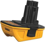 DEWALT DCA1820 Battery Adapter, 18 to 20 V Input, Battery Included: No, Includes: (1) 18 V to 20 V MAX Adapter