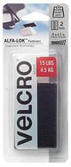 VELCRO Brand ALFA-LOK VEL-30642-USA Fastening Strip, 3 in L