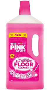 The Pink Stuff Miracle Series 82375 All-Purpose Floor Cleaner, 33.8 fl-oz, Fresh Rhubarb, Pink