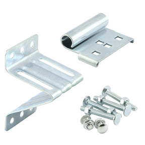 Prime-Line GD 52117 Adjustable Top Roller Fixture, Steel, Silver