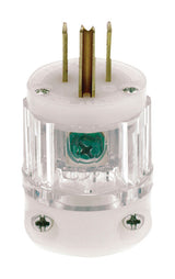 Leviton Industrial Nylon Grounding Plug Non-NEMA 2 Pole 3 Wire