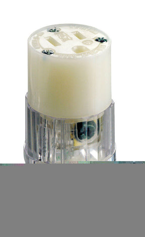 Leviton Industrial Nylon Grounding Connector Non-NEMA 2 Pole 3 Wire