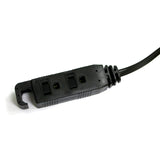 Ace Indoor 12 ft. L Black Extension Cord 16/3 STP-3