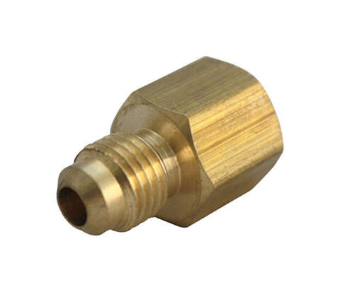 JMF Company 5/8 in. Flare X 3/8 in. D FPT Brass Adapter, Pack of 5