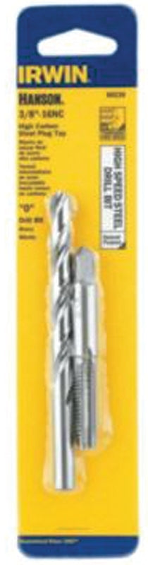 Irwin 80238 Tap and Drill Bit Set, HCS/HSS