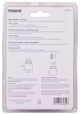 ProSource FE-50637-PS Furniture Leg Tip, Round, Rubber, Black, 1-1/8 in Dia, 1-5/8 in H