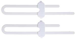 Dreambaby L1409 Slide Lock, Plastic, White