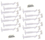 Dreambaby L1412 Secure Catch, 3-1/4 in L, 1-1/16 in W, Plastic
