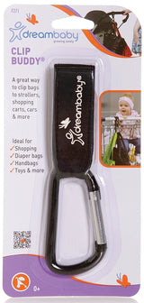 Dreambaby L271 Stroller Clip, Strollerbuddy Clip Buddy, For: Strollers, Shopping Carts, Wheelchairs, Walkers or More