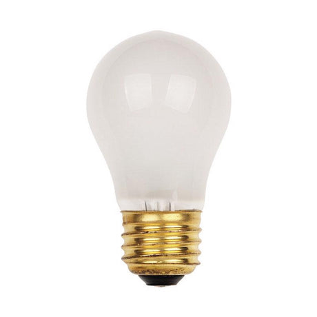 Westinghouse 25 W A15 Appliance Incandescent Bulb E26 (Medium) White 1 pk, Pack of 6