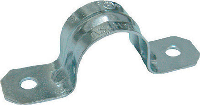 Sigma Engineered Solutions ProConnex 3/4 in. D Zinc-Plated Steel 2 Hole Strap 50 pk, Pack of 50
