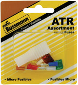 Bussmann BP/ATR-A7-RPP Fuse Kit, Includes (1) ATR-5, ATR-10, ATR-15, ATR-20, ATR-25, ATR-30, ATR-7-1/2, Fuse Pullers