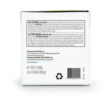 Humydry USA4311803C6 Moisture Absorber Refill, 15.9 oz, Granular, Neutral