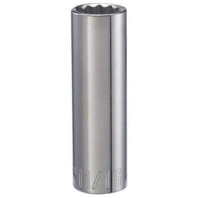 Craftsman 11/16 in. X 1/2 in. drive SAE 12 Point Deep Deep Socket 1 pc