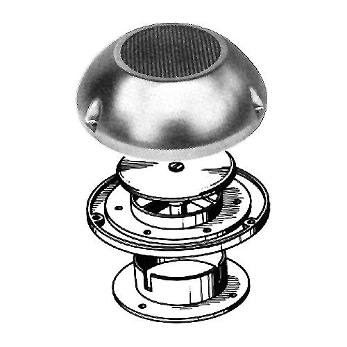 Beckson C6SS Vent-O-Mate Exhaust Vent
