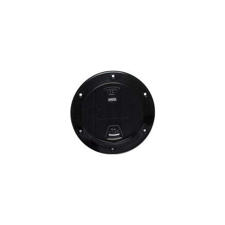 Beckson Screw Out Deck Plate With Standard Trim Ring, Smooth Center