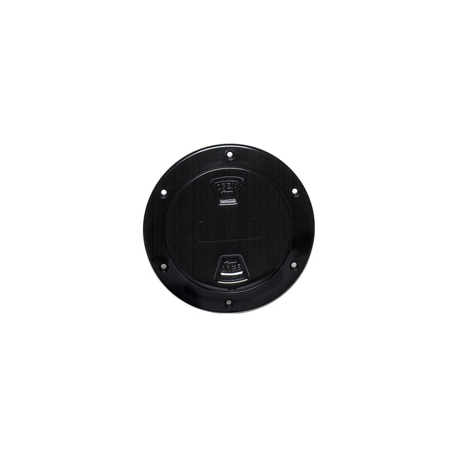 Beckson Screw Out Deck Plate With Standard Trim Ring, Smooth Center