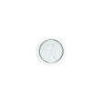Beckson Screw Out Deck Plate With Standard Trim Ring, Smooth Center
