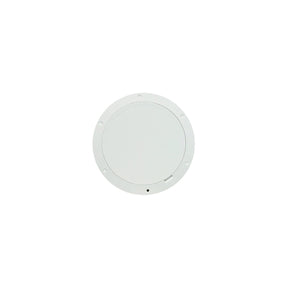 Beckson Pry-Out Deck Plate With Standard Trim Ring, Smooth Center