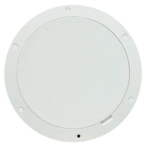 Beckson Pry-Out Deck Plate With Standard Trim Ring, Diamond Center