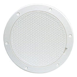 Beckson Pry-Out Deck Plate With Standard Trim Ring, Dimple Center