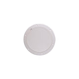 Beckson Pry-Out Deck Plate With Standard Trim Ring, Diamond Center