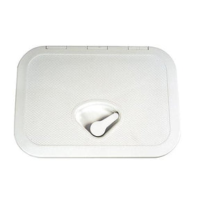 Beckson HT1115AW Rectangular Flush Hatch, 10-3/4″ x 14-3/4″, White