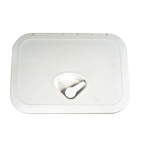 Beckson HT1115AW Rectangular Flush Hatch, 10-3/4" x 14-3/4", White