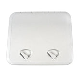 Beckson HT1515AW Rectangular Flush Hatch, 14-5/8" x 14-3/4", White