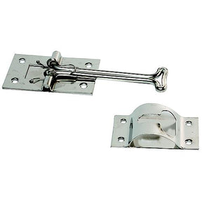 RV Designer E226 Stainless Steel 6" Self Closing "T" RV Entry Door Holder