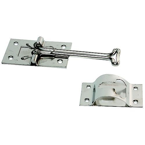 RV Designer E226 Stainless Steel 6" Self Closing "T" RV Entry Door Holder