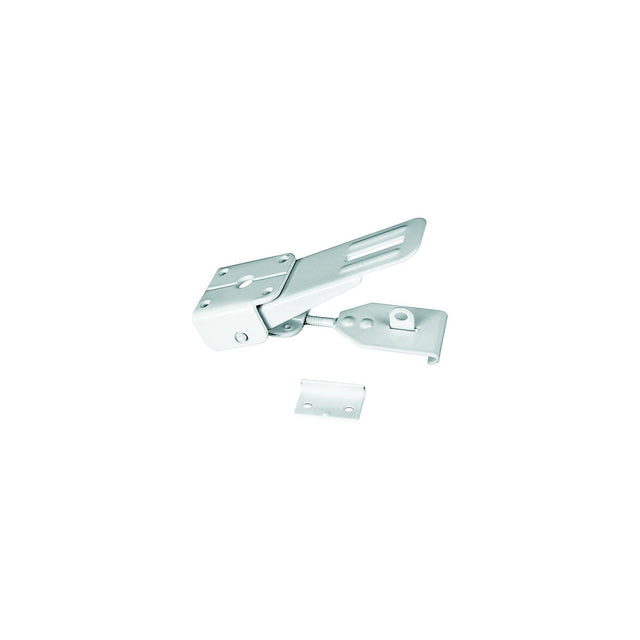 RV Designer Camper Door Latch - Locking, White