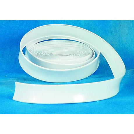 RV Designer E461 Insert Trim, 1" x 100', Heavy Duty White