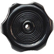 RV Designer H713 Wind Knob, 1", Black