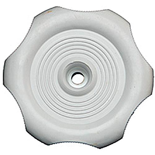 RV Designer H715 Wind Knob, 1/2", White