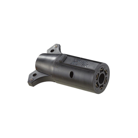 Pollak Adapter, 7-Way RV to 6-Way Round, Auxiliary Center Pin