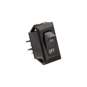 SWITCH-ROCKR 10A BLK SLVR-TEXT