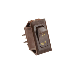 SWITCH-ROCKR 10A BRN GOLD-TEXT