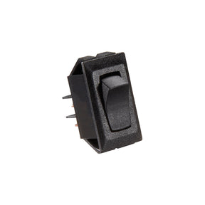 SWITCH-ROCKER 10A ON-OFF BLACK