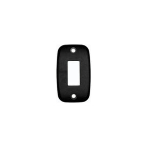 RV Designer S385 Rocker Switch Mounting Plate, Black